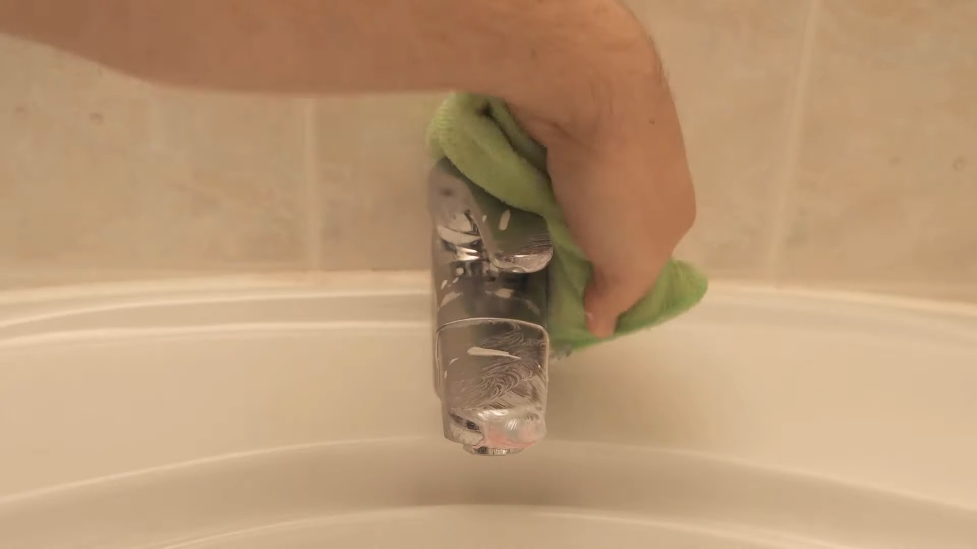 Shine Faucets with Toothpaste